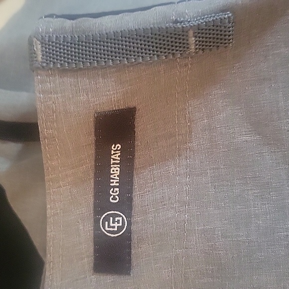 CG Habitats Men's Gray Jogger Pants With Drawstring & Zippered Pockets, Size: 30 - Picture 8 of 13